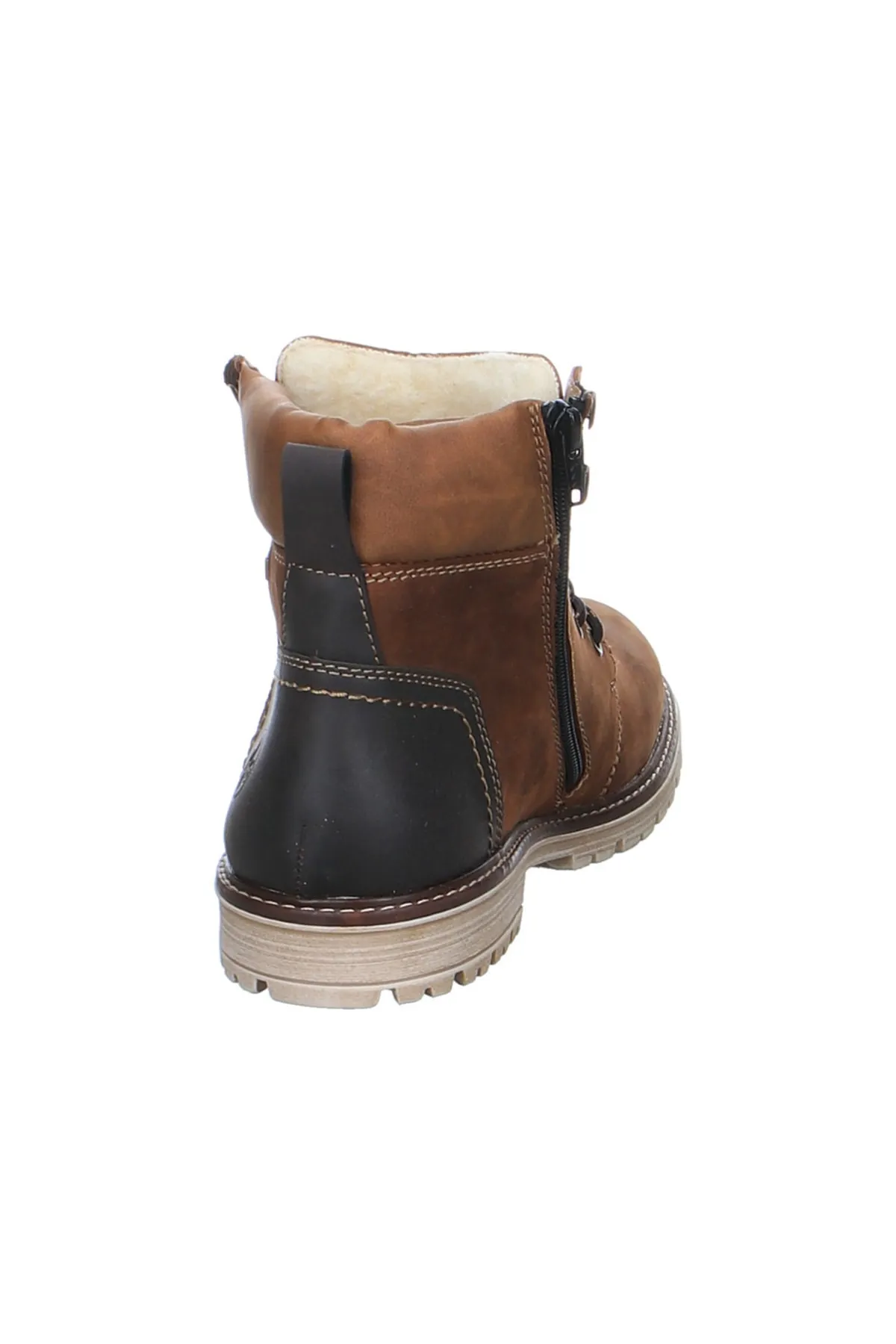 Rieker  Stiefelette - Braun - Flacher Absatz