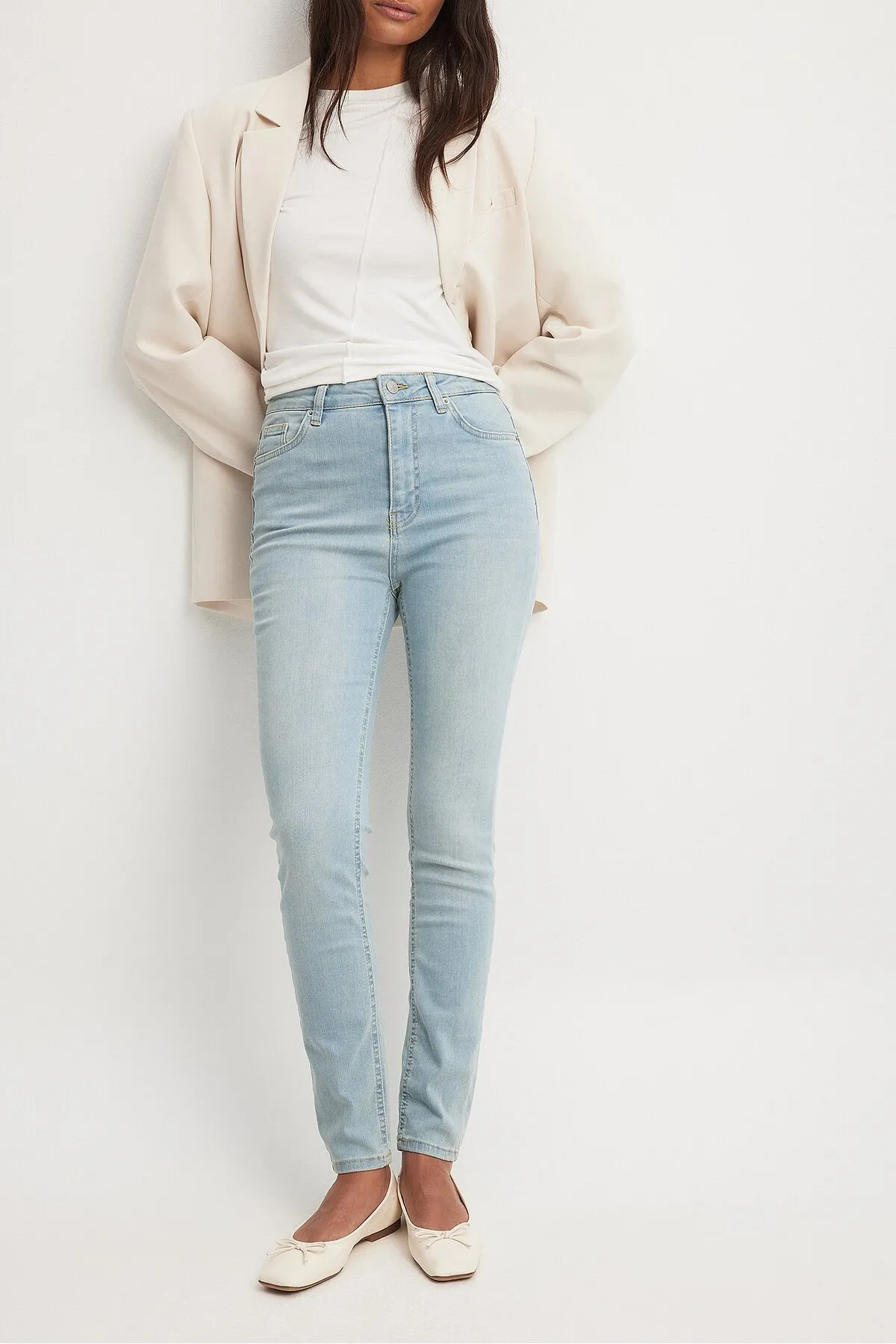 NA-KD  Jeans - Blau - Skinny