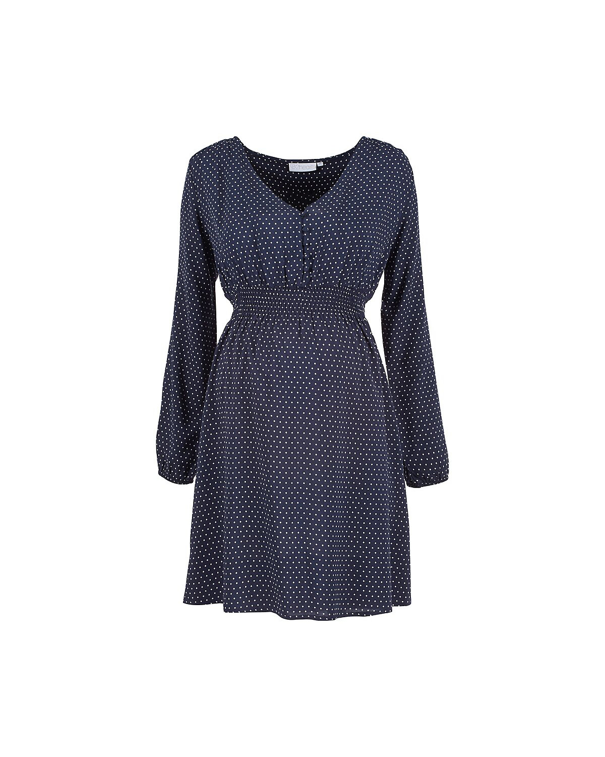 Umstands- und Still-Kleid Dots