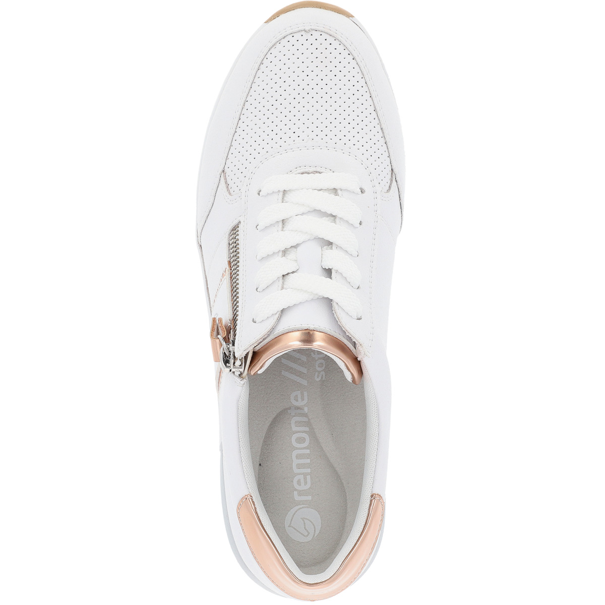 Remonte D0T04 Sneaker Low weiss