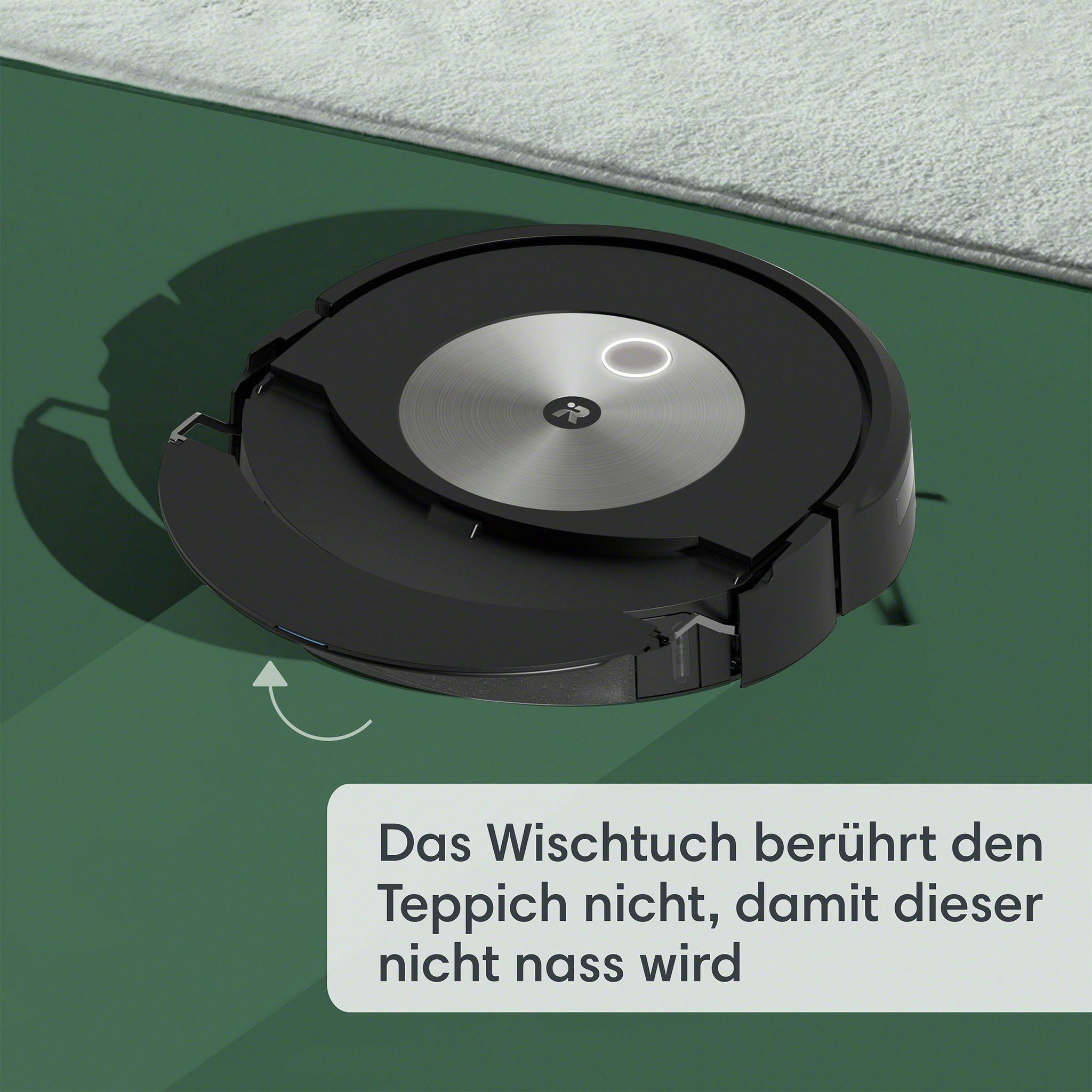 iRobot Saugroboter Roomba Combo j7+ (c755840) mit autom. Absaugstation, Saug- und Wischroboter