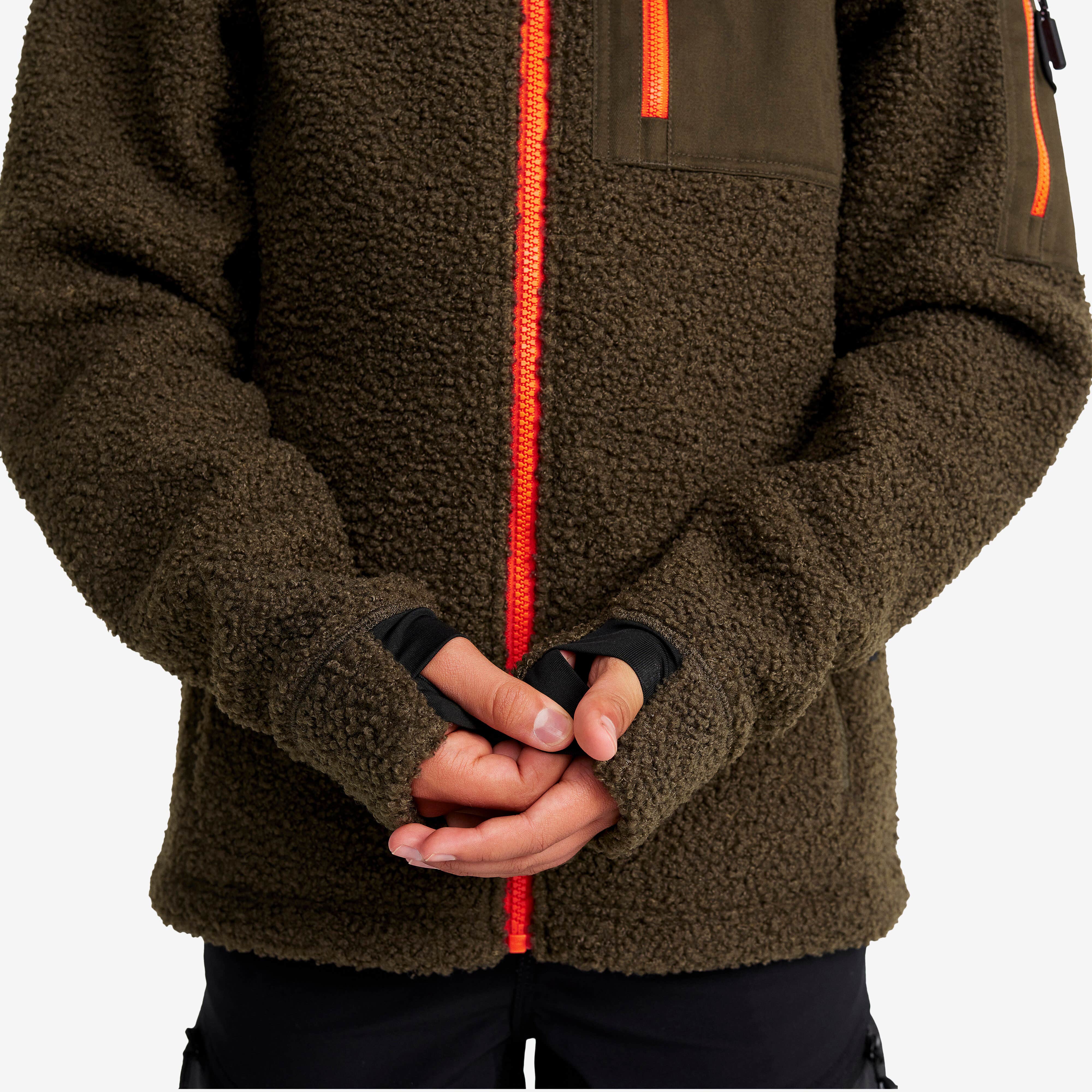 Bigfoot Pile Fleece Teens Mud