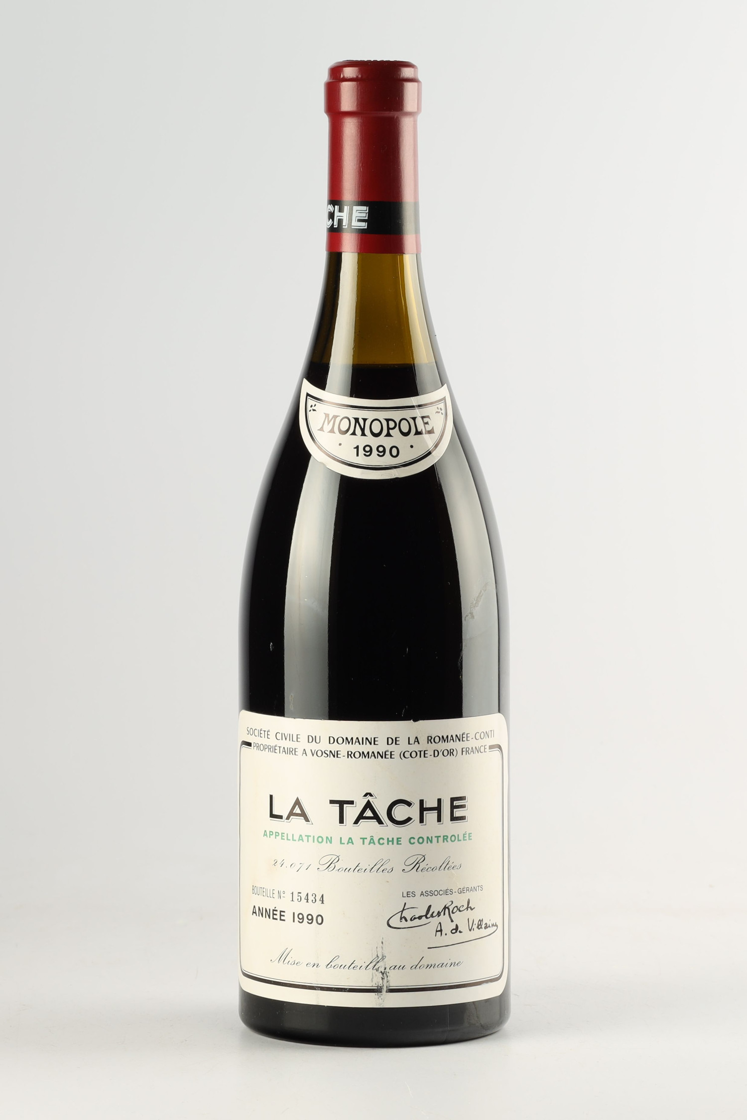 Domaine De La Romanee Conti 1990, La Tache