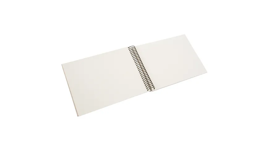 goldbuch Spiralalbum Bella Vista sandgrau 24x17 cm mit 40 weiße Seiten