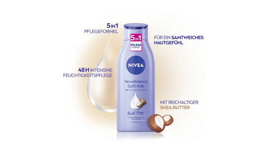 NIVEA Body Verwöhnende Soft Milk 400 ml