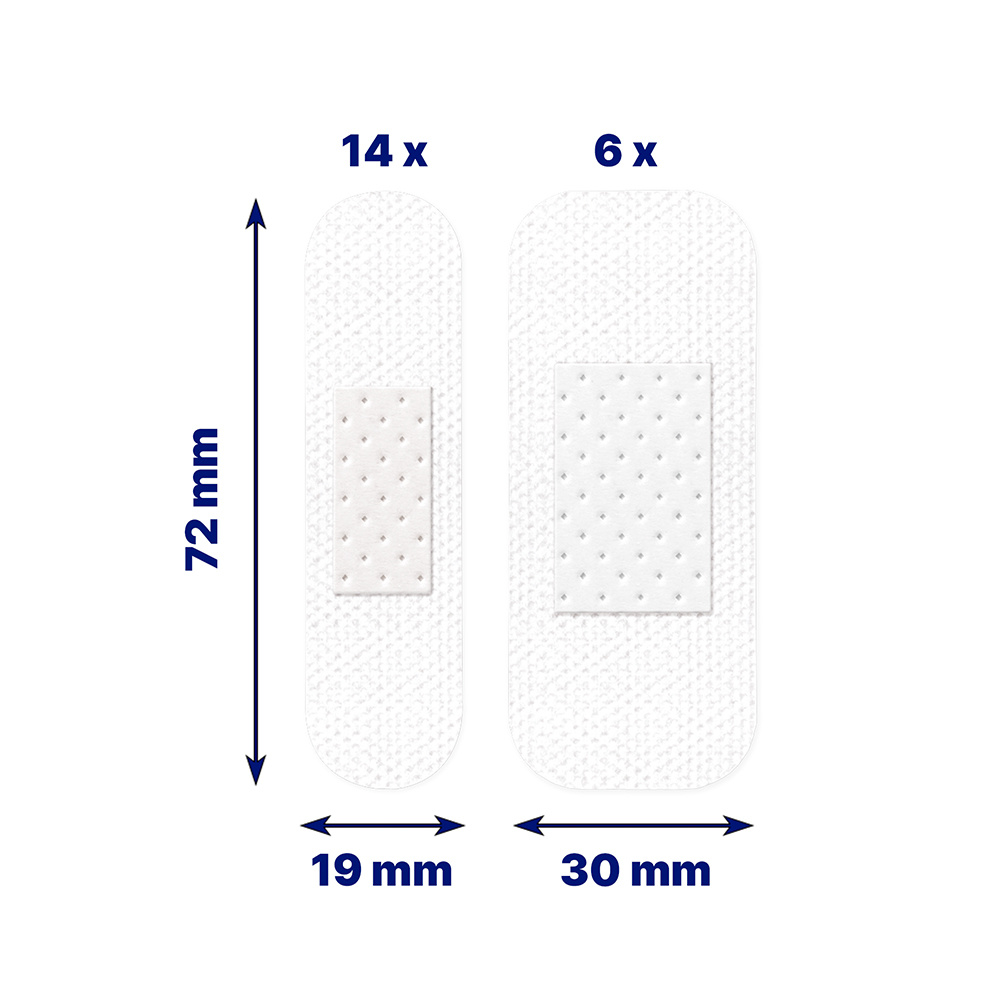 elastoplast Elastoplast Pansements Sensibles 20 pansements (teinte 1) Pansements