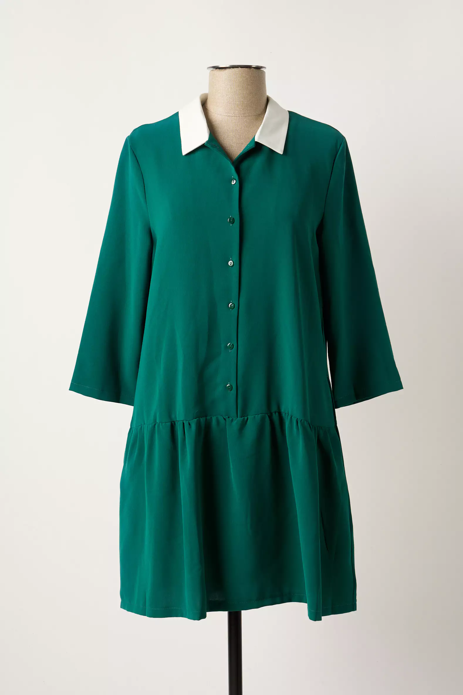 Daphnea Robes Courtes Femme couleur vert