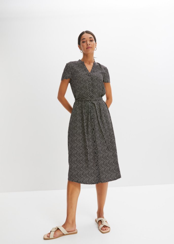 Blusenkleid mit Pünktchen