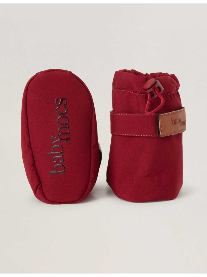 BabyMocs Schuhe Vegan in burgundy günstig kaufen