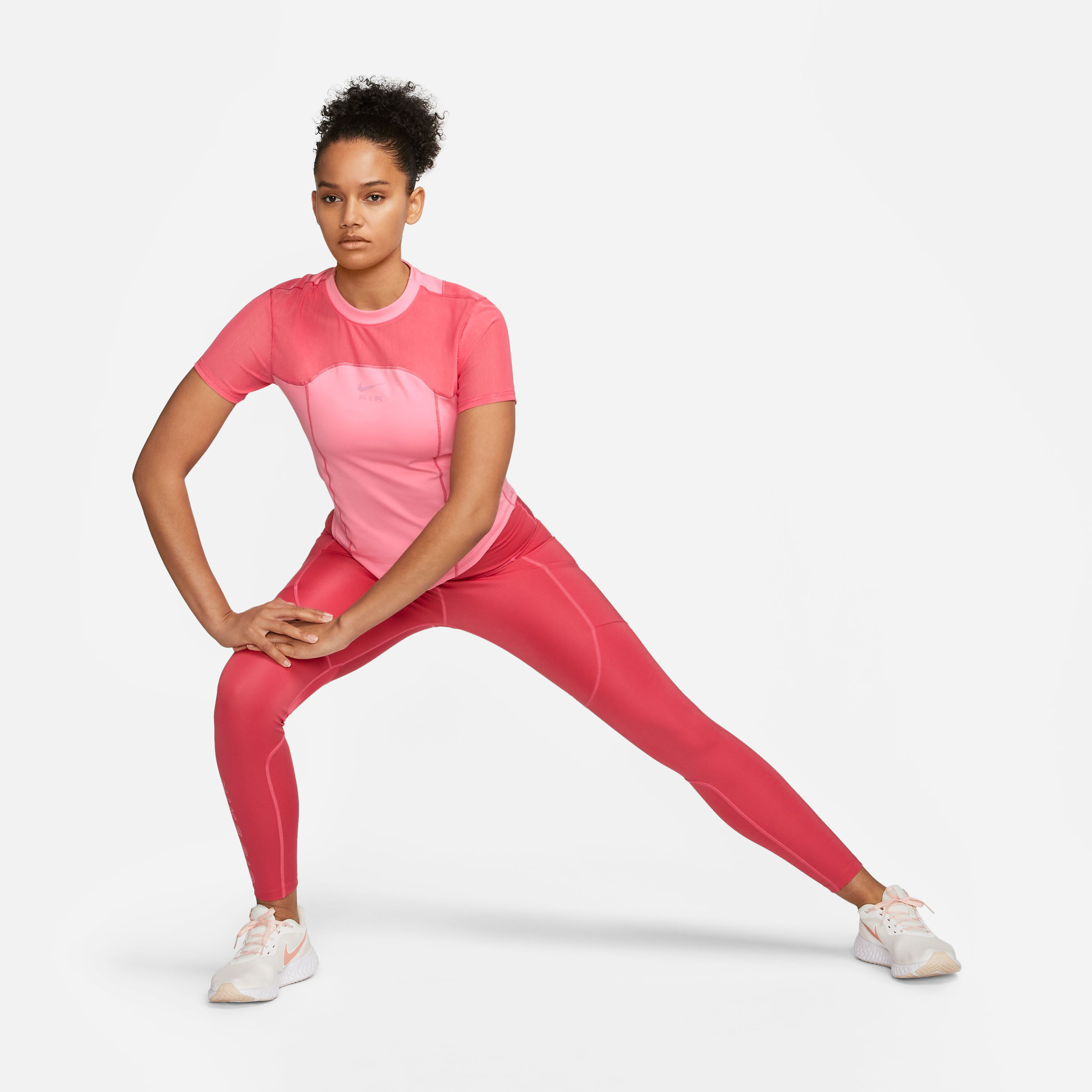 Dri-Fit Air Running Laufshirt Damen - Pink