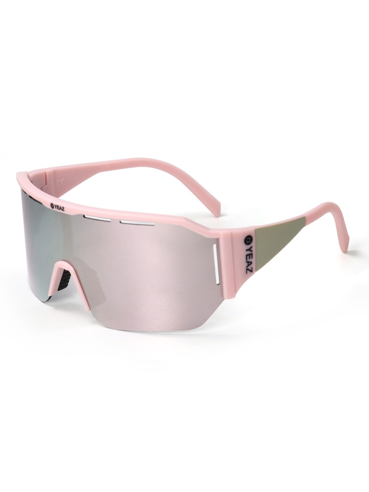 YEAZ SUNVIBE Sport-Sonnenbrille Black/Silver in rosa / rosa günstig kaufen onesize