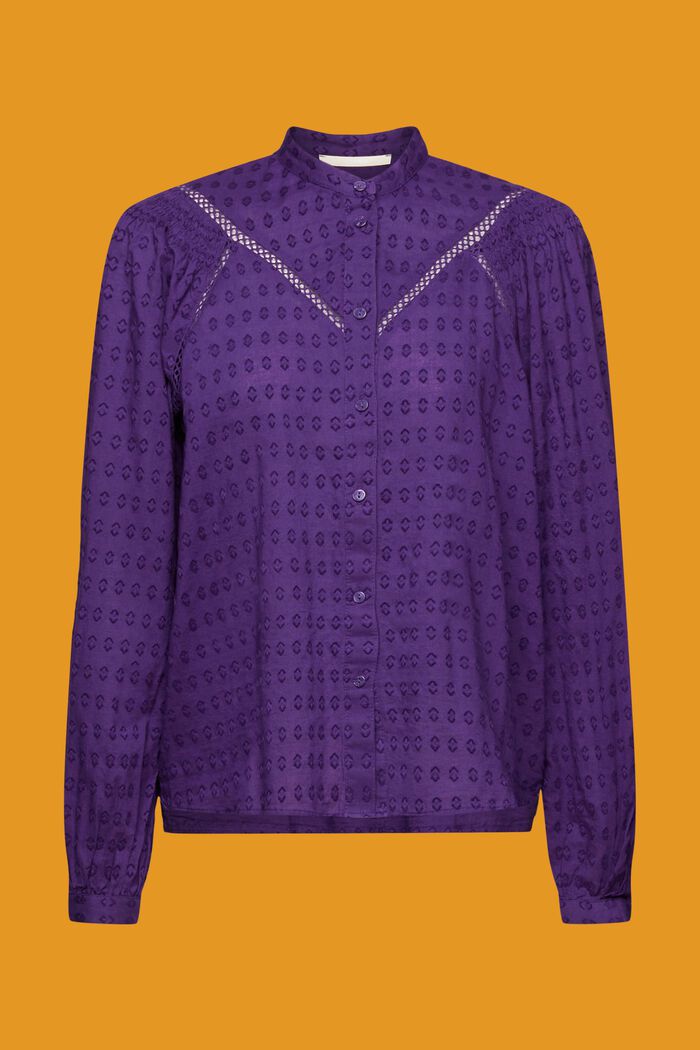 Bluse mit Stickerei