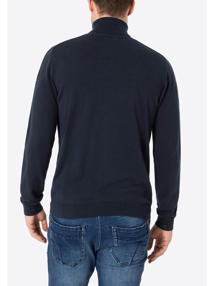 Timezone Rollkragenpullover in Dunkelblau günstig kaufen