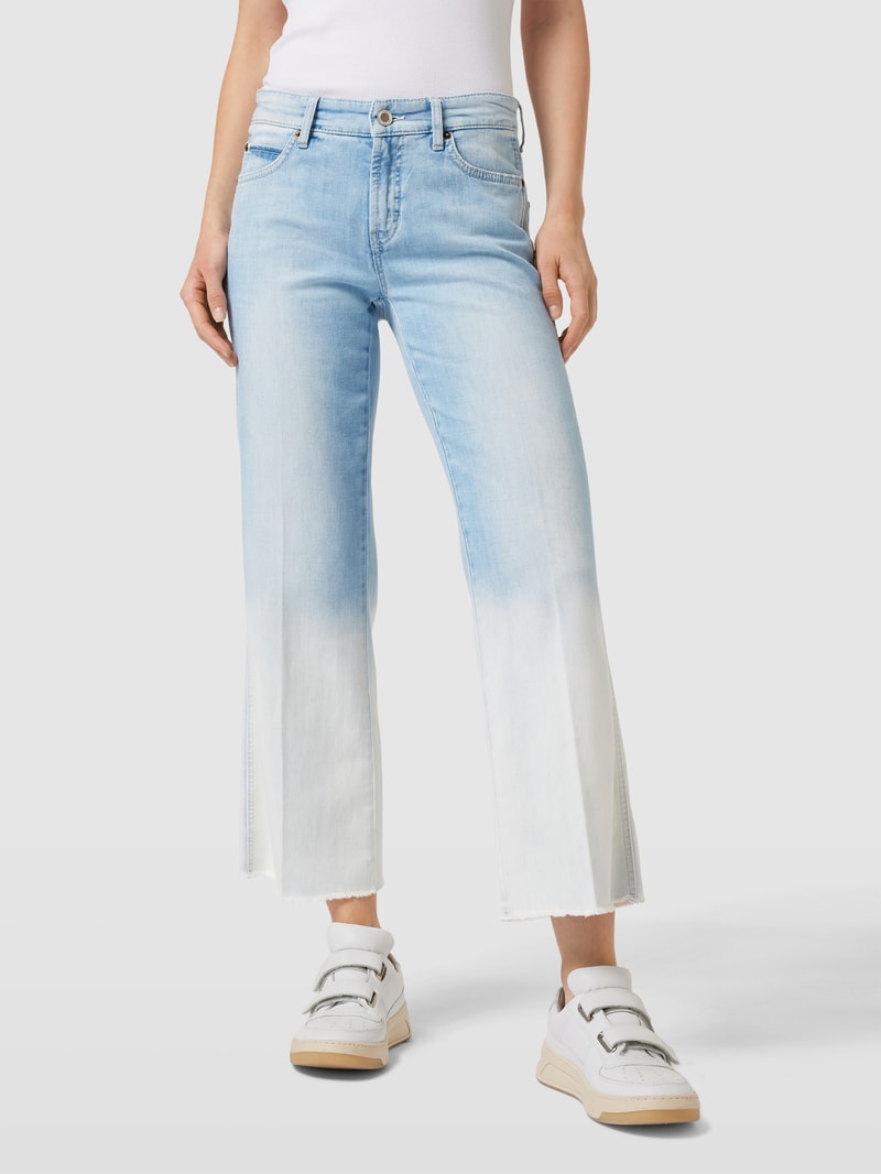 Jeans mit Farbverlauf Modell 'FRANCESCA' in hellblau