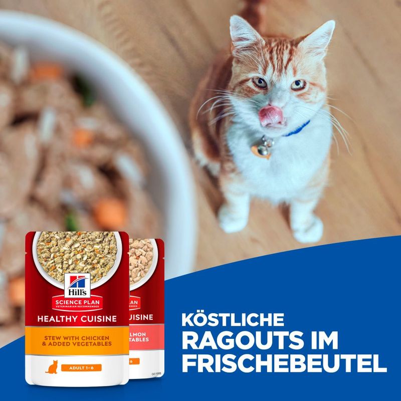 Hill's Science Plan Healthy Cuisine Adult Sterilised mit Huhn & Lachs