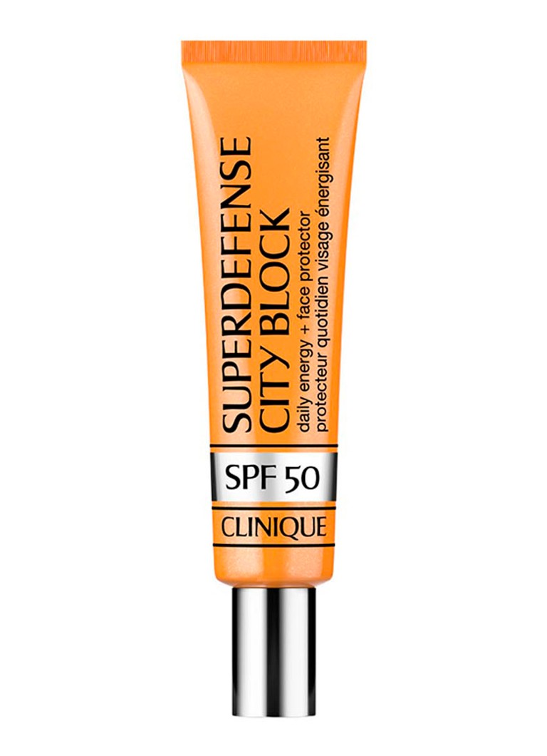 CLINIQUE Superdefense™ City Block™ SPF 50 Daily Energy + Face Protector - krema za sunčanje za lice