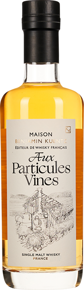 Maison Benjamin Kuentz Whisky Single Malt Aux Particules Vines Bordeaux Finish 0,5 Liter im Geschenkkarton