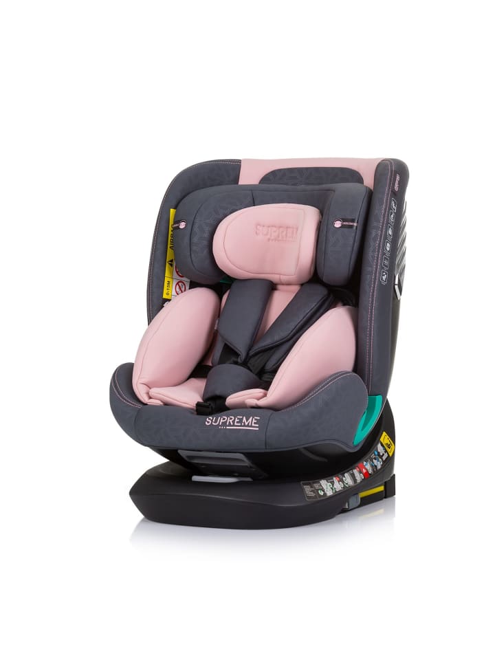 Chipolino i-Size Kindersitz Supreme in rosa günstig kaufen onesize
