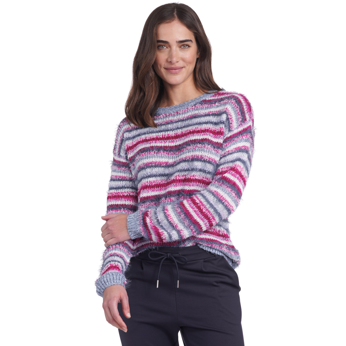 Damen Strickpullover aus verschiedenem Garn