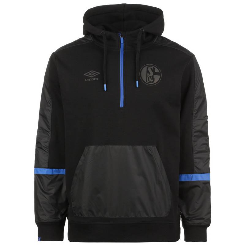 UMBRO FC Schalke 04 Icon II Contrast Hoodie Herren