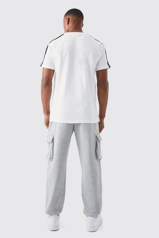 Jersey Cargo-Jogginghose mit Etikett