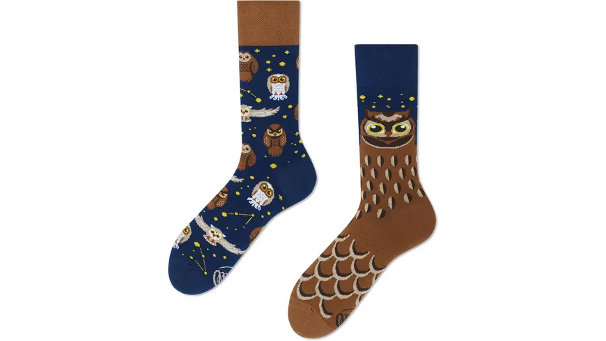 MANY MORNINGS Unisex Socken Owly Moly OWLY MOLY