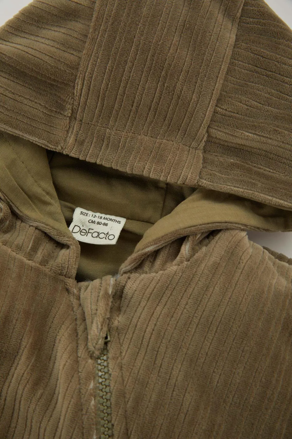 DeFacto  Baby-Overall aus Samt für Neugeborene