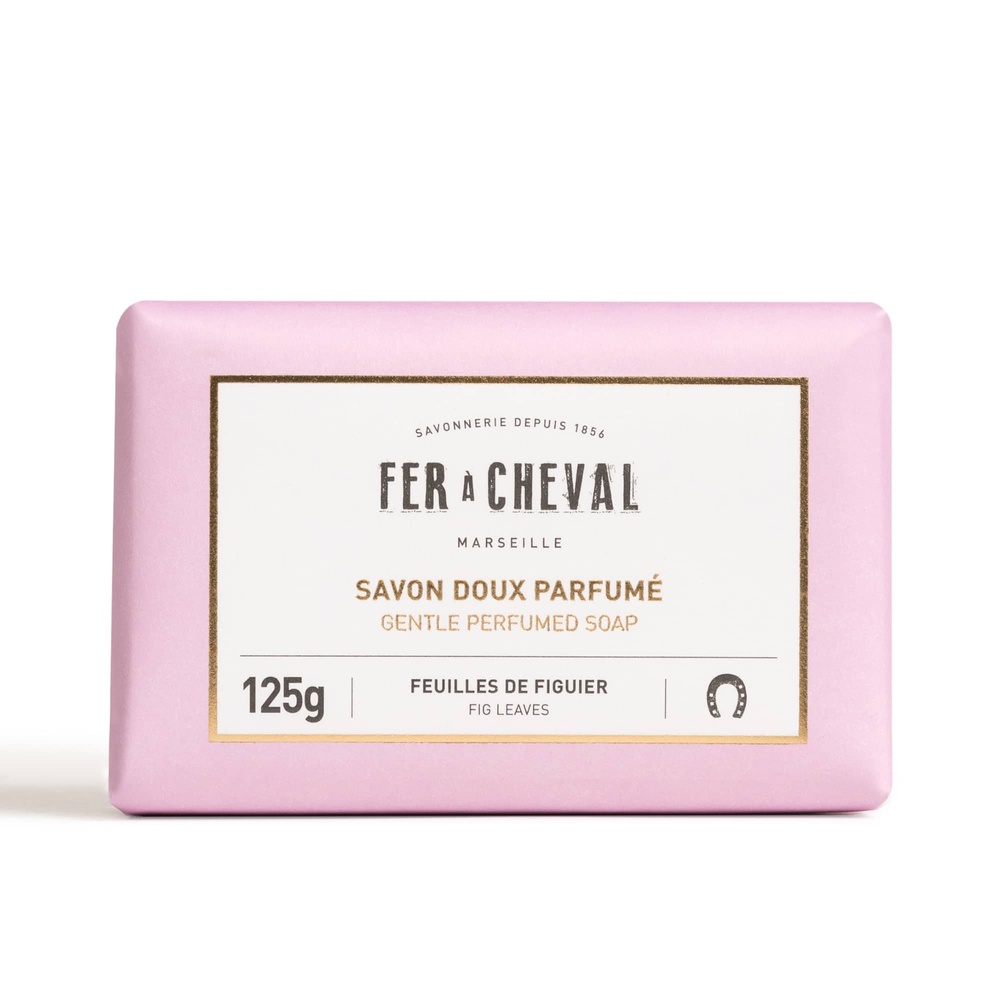 fer à cheval SAVON DOUX PARFUME - FEUILLE DE FIGUIER125G Savon Solide