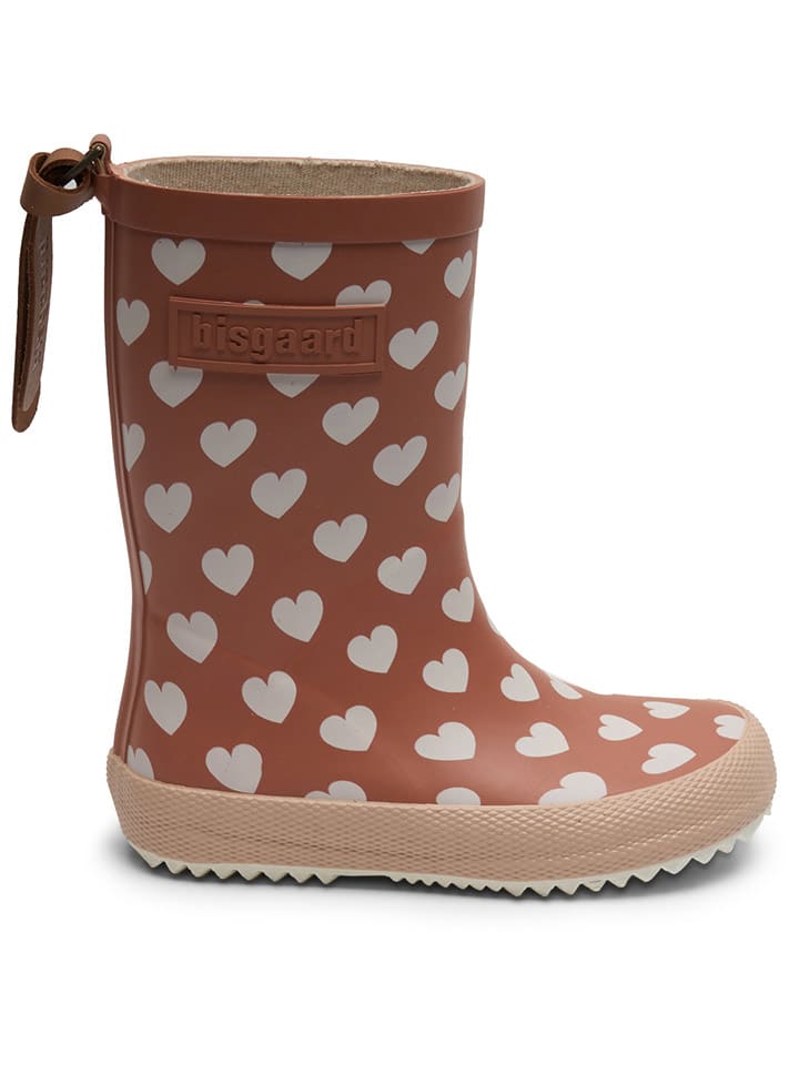bisgaard Gummistiefel in Hellbraun/ Weiß günstig kaufen