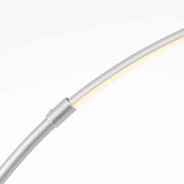 LED-Bogenleuchte Bow, alu