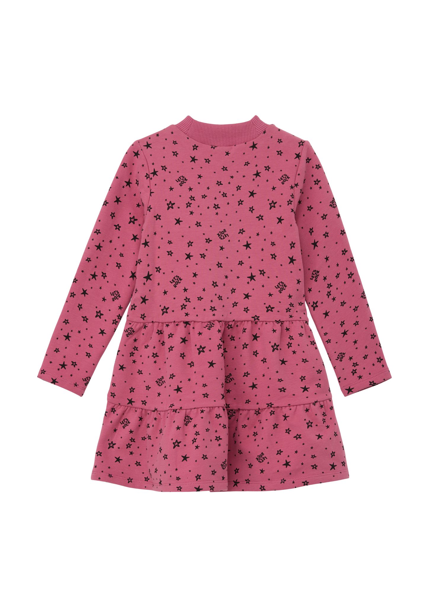 s.Oliver Minikleid Sweatkleid mit Volants Volants