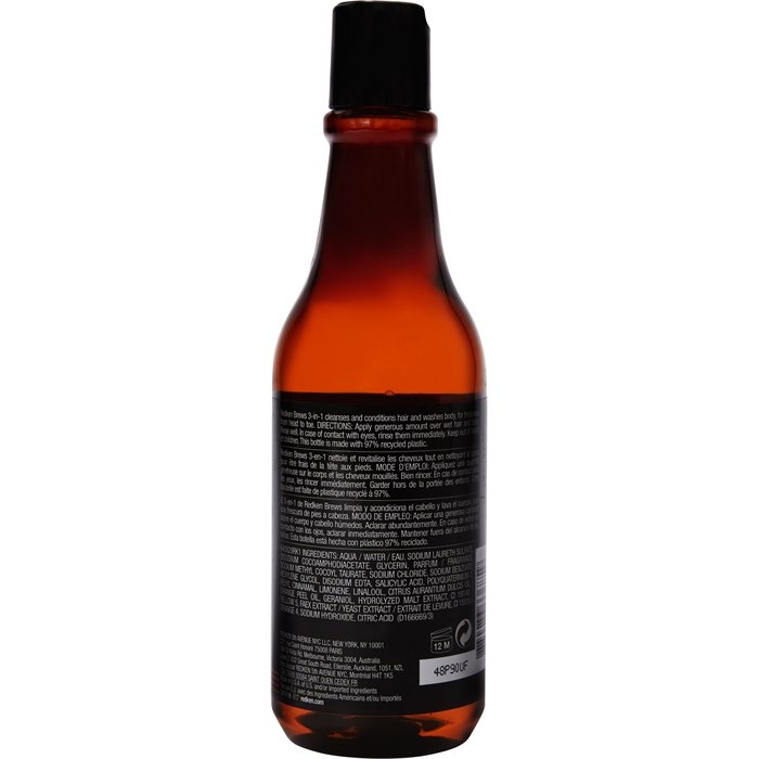 3-in-1 Shampoo, Conditioner and Body Wash