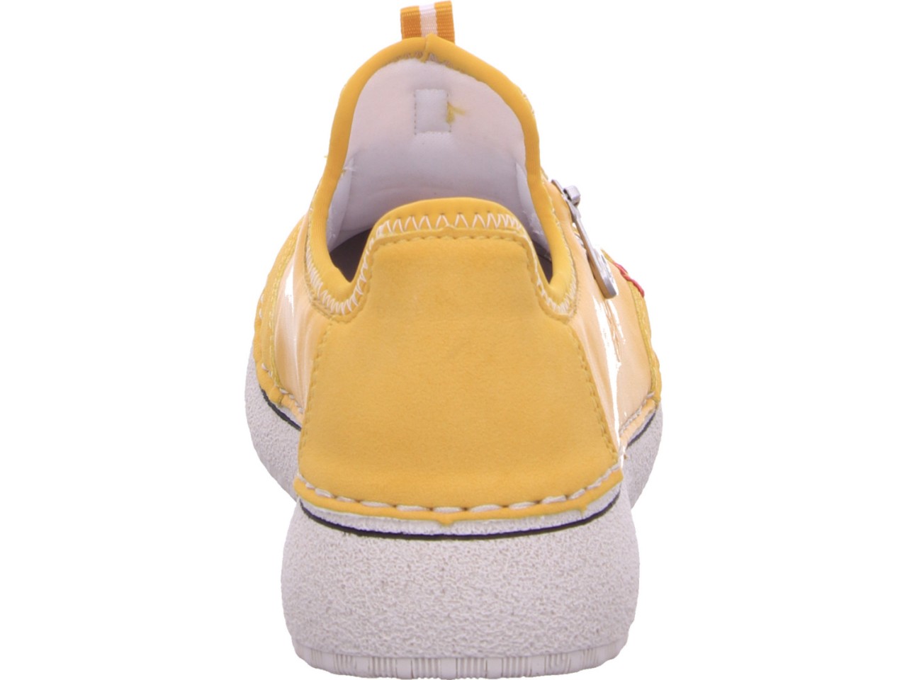 RIEKER Sportliche Slipper gelb