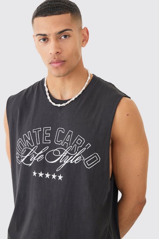Oversize Monte Carlo Tanktop