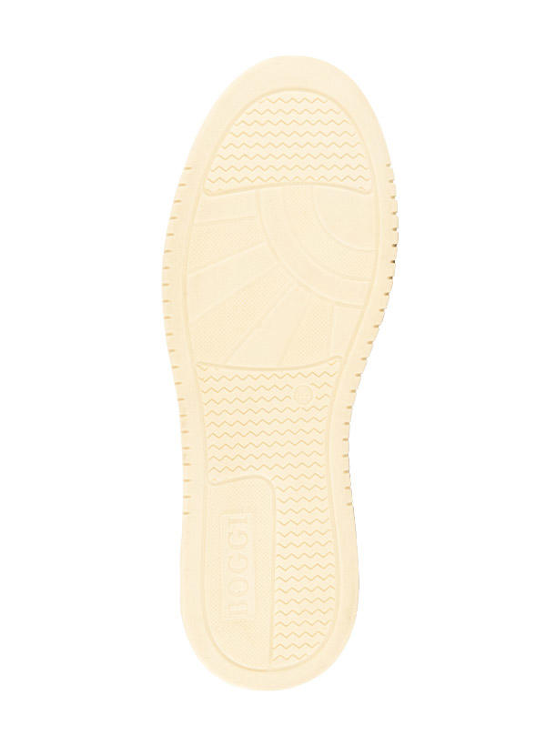 BOGGI MILANO, Sneaker, Leder, weiß-beige
