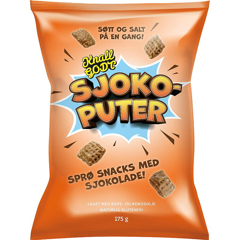 KnallGodt Sjokoputer 175 g Knallgodt