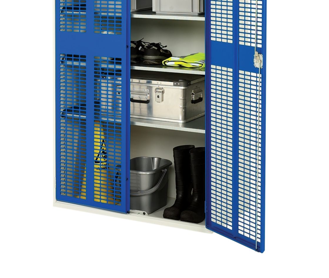 Bott 16926770.16 Verso omarica s krilnimi vrati 1050x550x1000mm 4 police RAL 7035