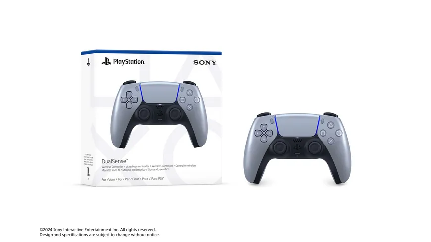 DualSense® Wireless-Controller - Sterling Silver sterling silver