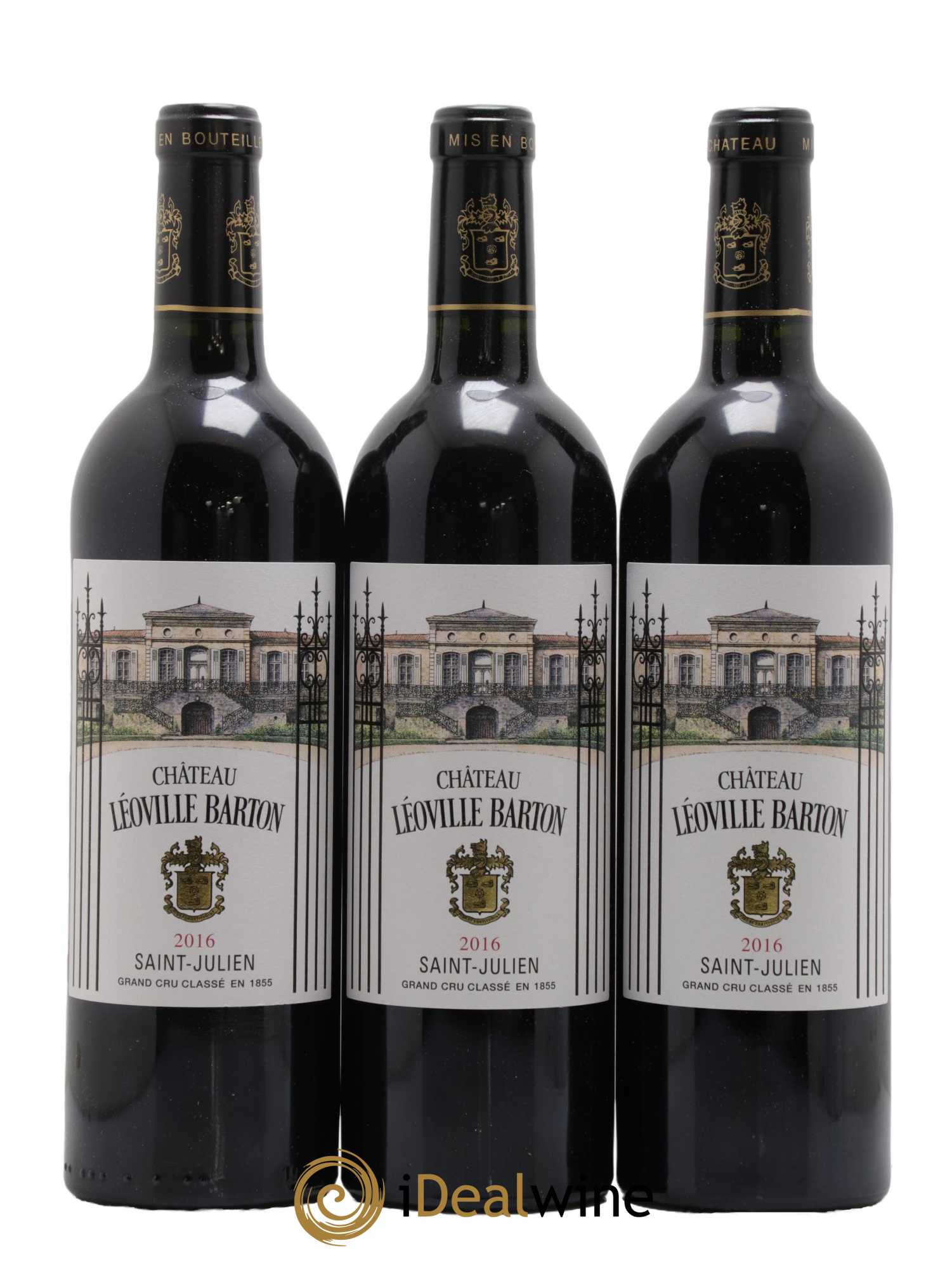 Château Léoville Barton 2ème Grand Cru Classé  2016 - Lot de 12 Bouteilles
