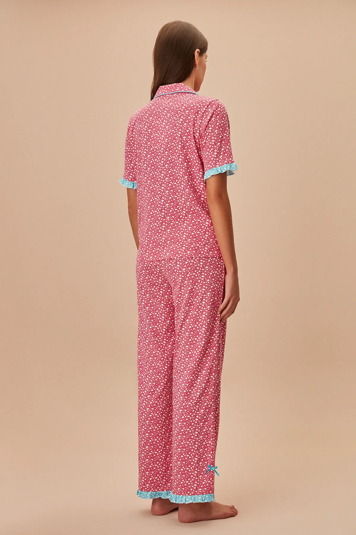 SUWEN  Farbenfrohes, maskulines Pyjama-Set