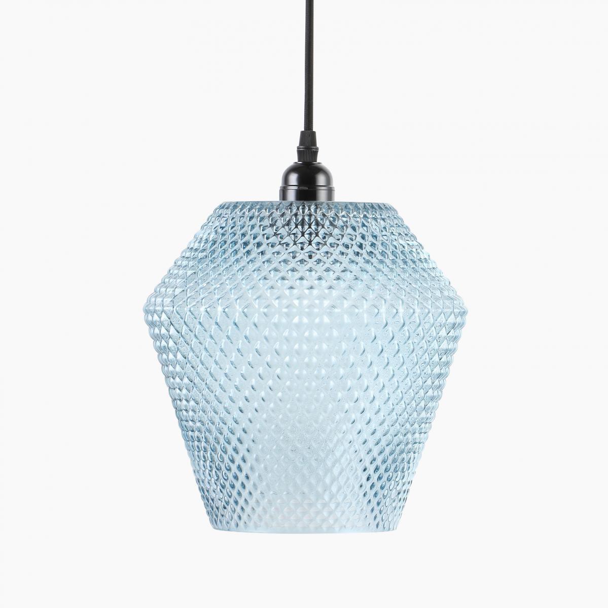 Kayoom Hängelampe Nomi Blau / Schwarz