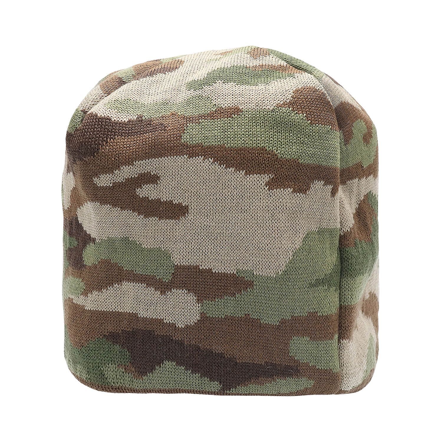 Comando Beanie mit Fleecefutter