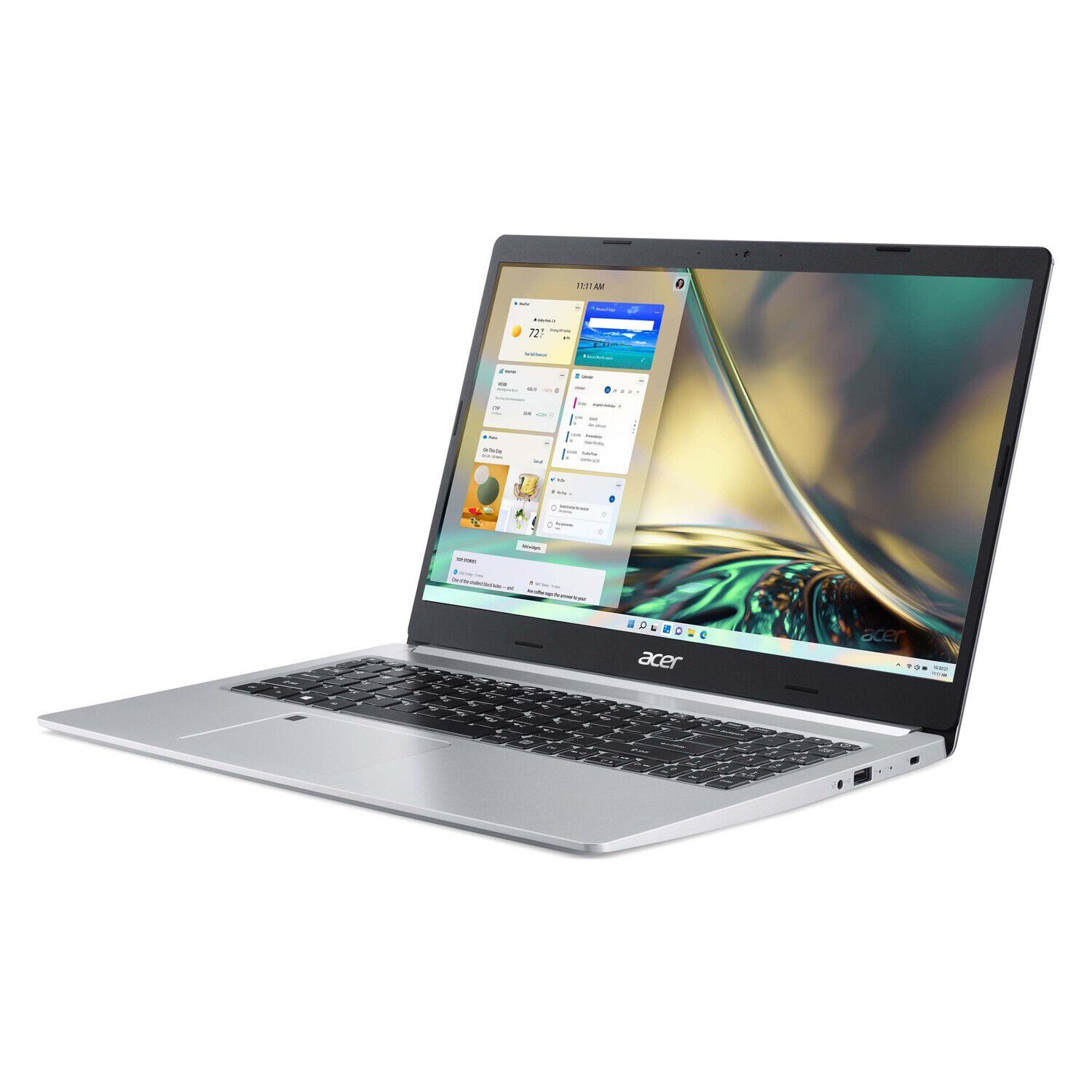 Acer Aspire A515 Notebook (39,00 cm/15.6 Zoll, AMD Ryzen 7 5700U, Radeon, 500 GB SSD, 8-core CPU, Tastaturbeleuchtung)