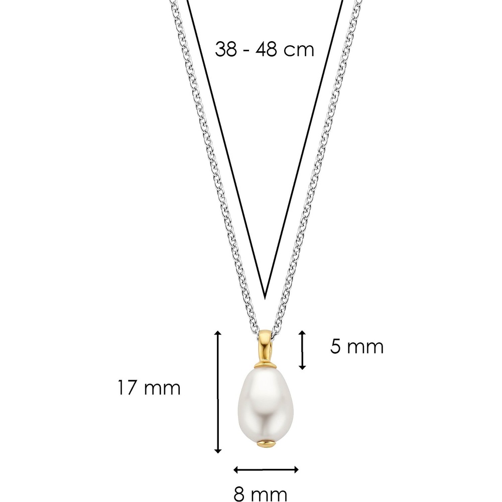 TI SENTO - Milano Chaînette 925 Argent collier