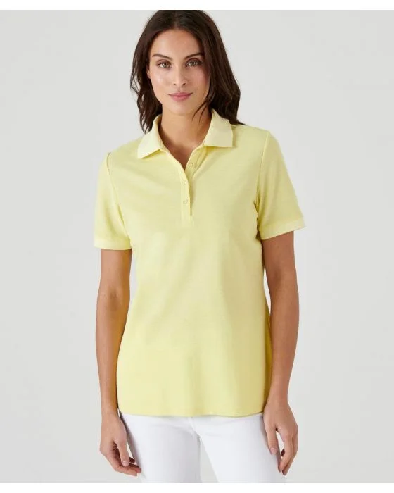 Polo maille piquée