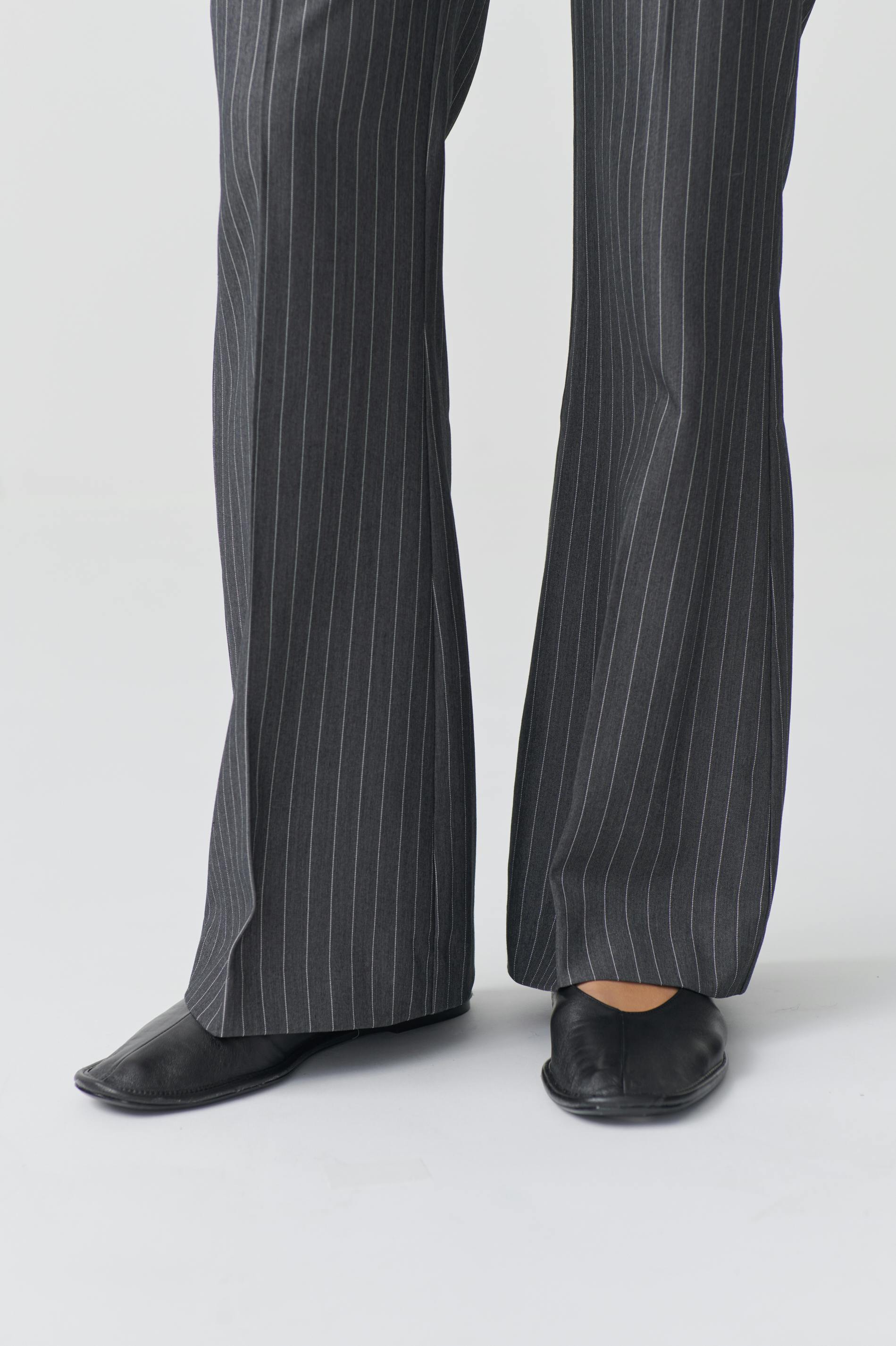 Relaxed bootcut trousers