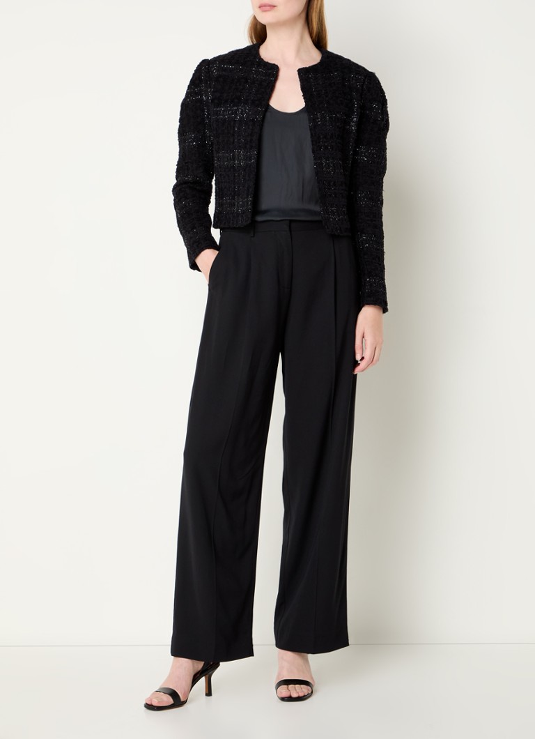 Jachetă scurtă IRO Sinali din tweed și lurex.