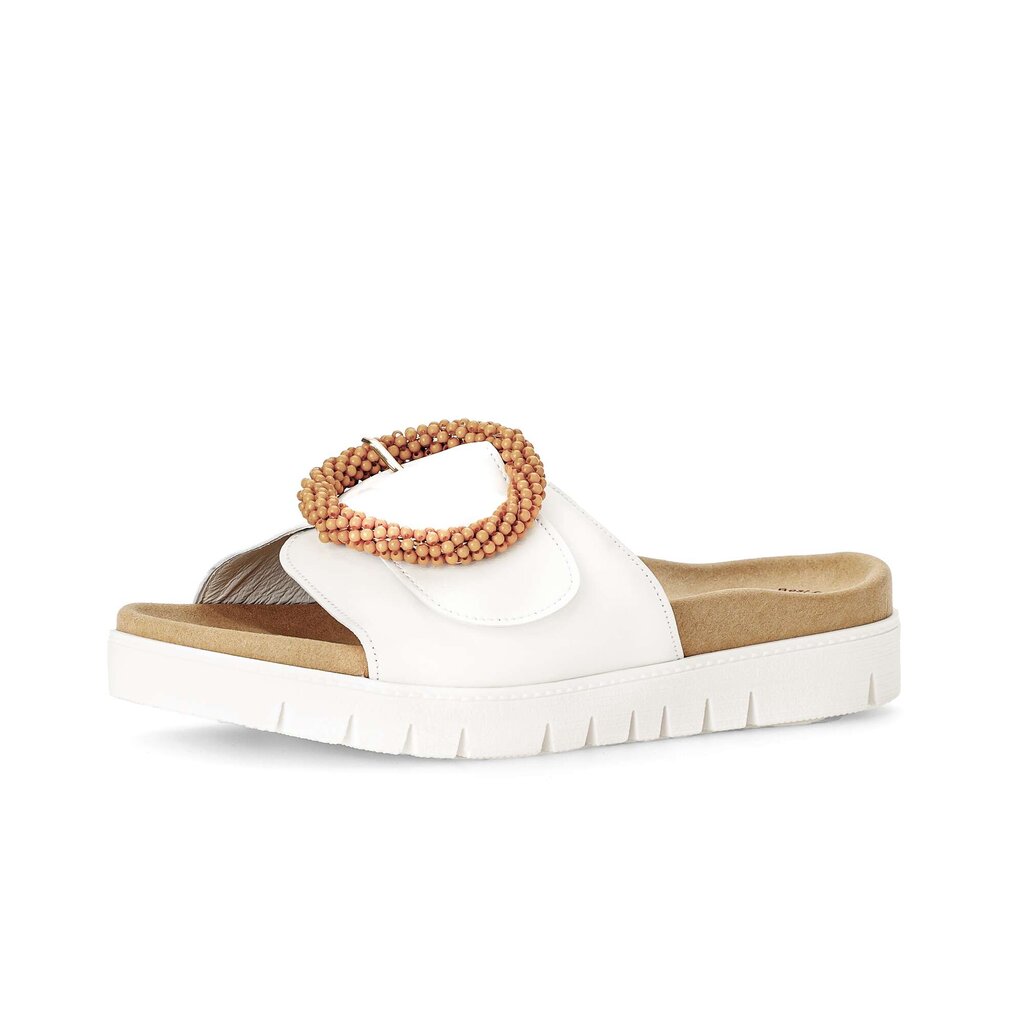 Gabor fashion Pantolette weiß
