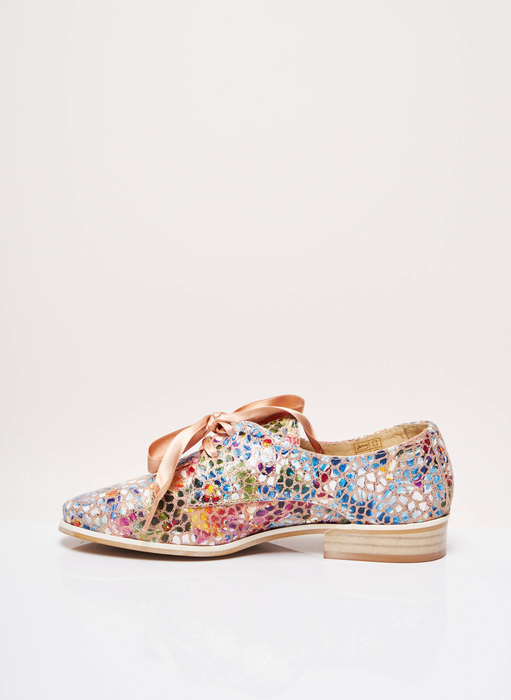 Folie S Derby Femme couleur rose