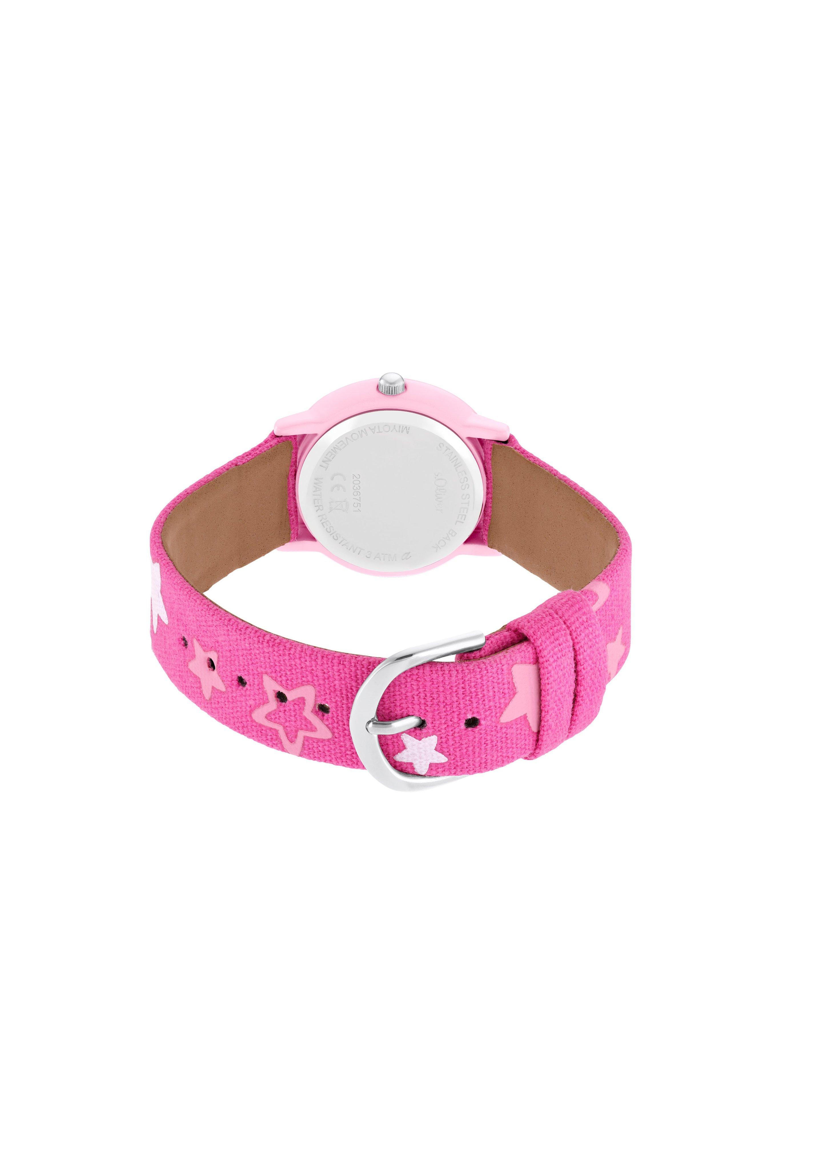 Armbanduhr mit Textilband  6008983-46A0